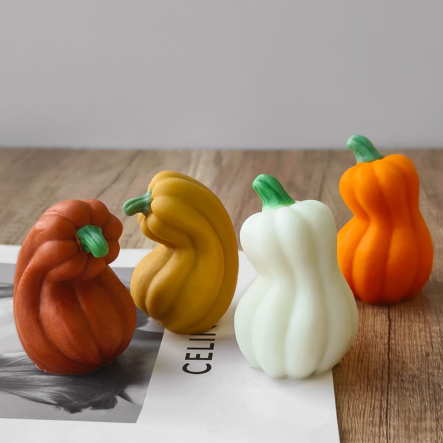 A Pumpkin ornament silicone mold