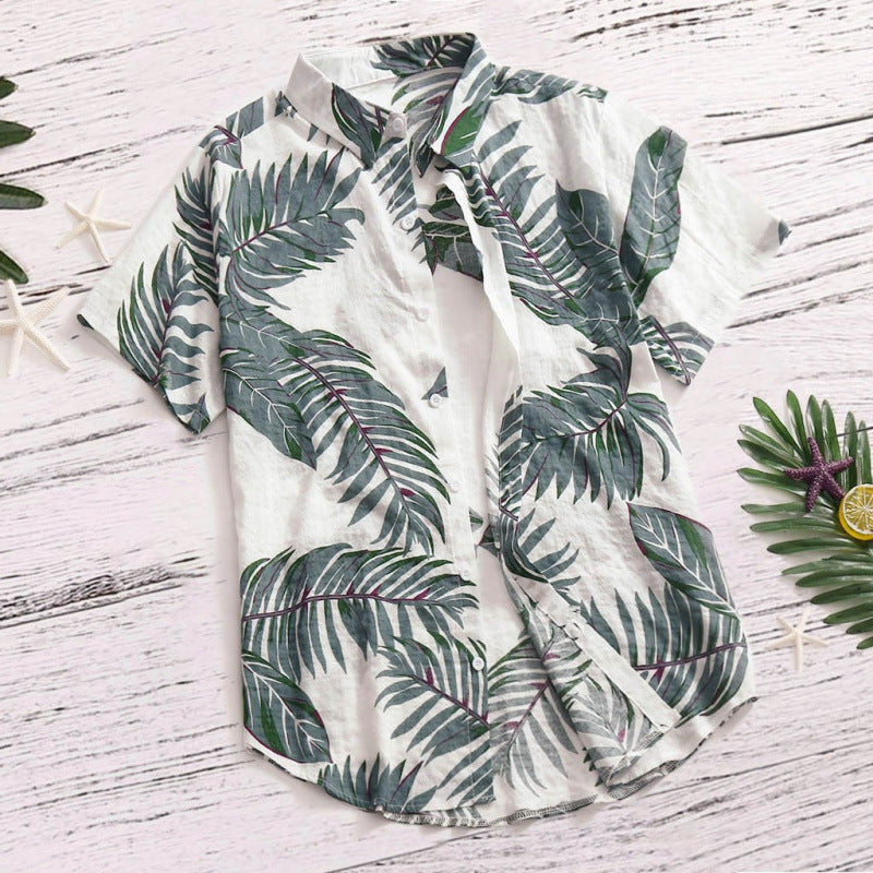A Men's Printed Shirt