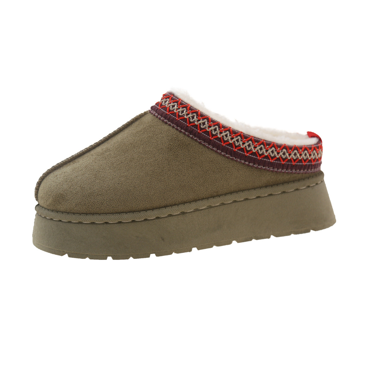 A plush slipper