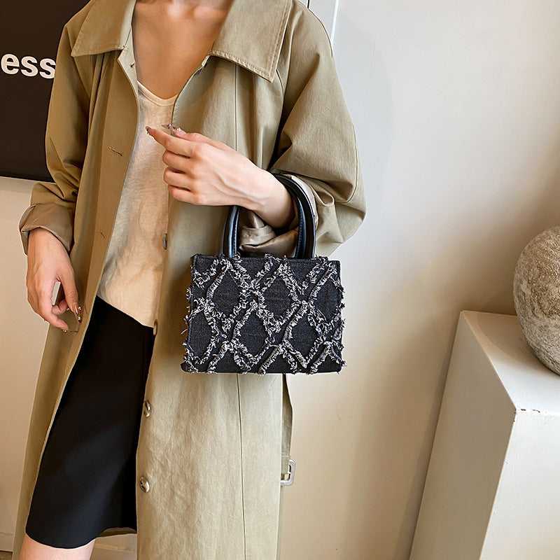 A summer new beautiful casual shoulder bag trendy simple messenger bag - Mixbatch