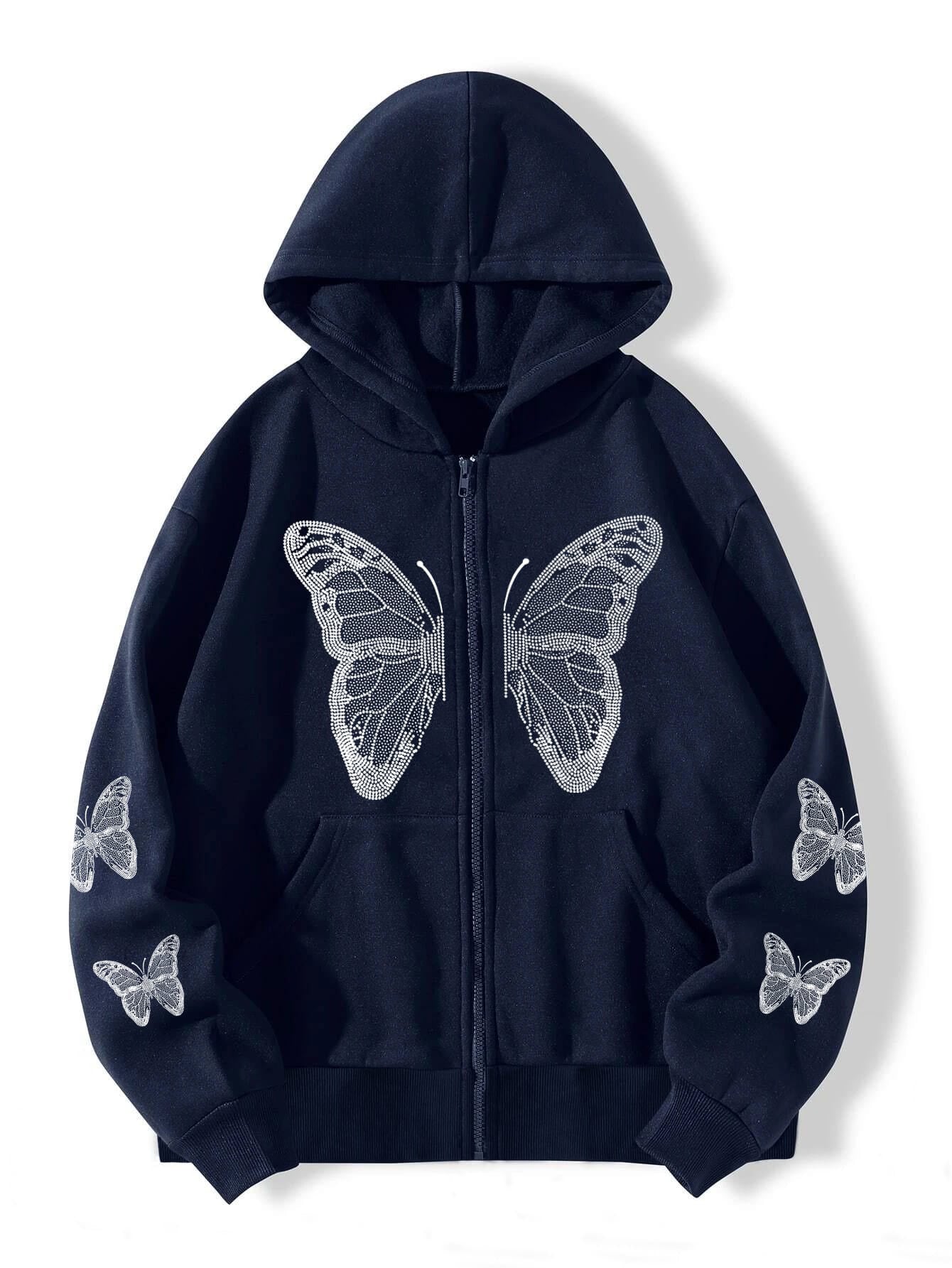 A sweater jacket