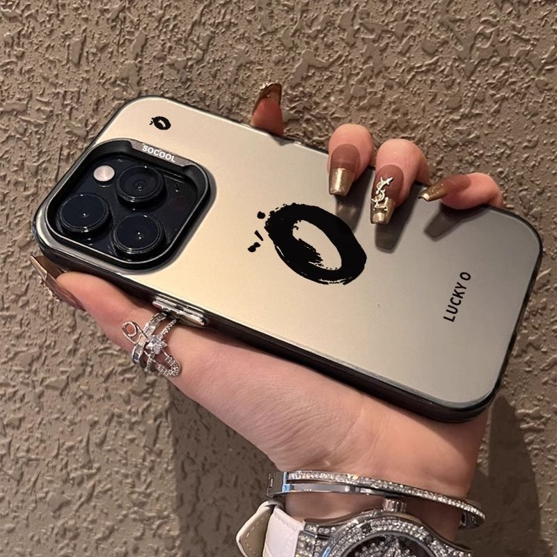 A letter printed mobile phone protective case