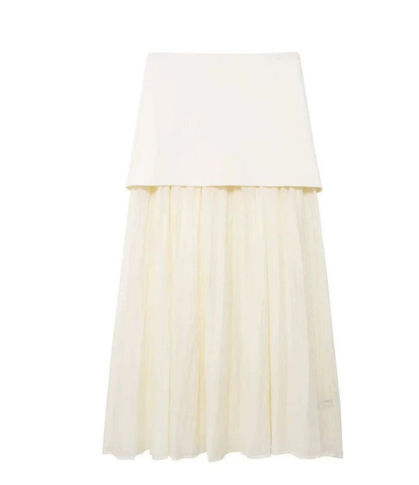 A vest vest skirt set
