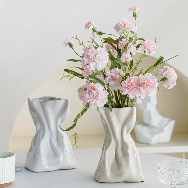 A creative ceramic vase