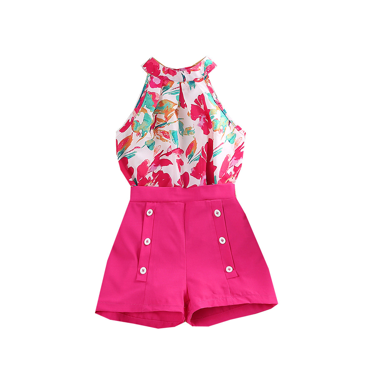 A European and American girls' suits cross-border popular children's clothing