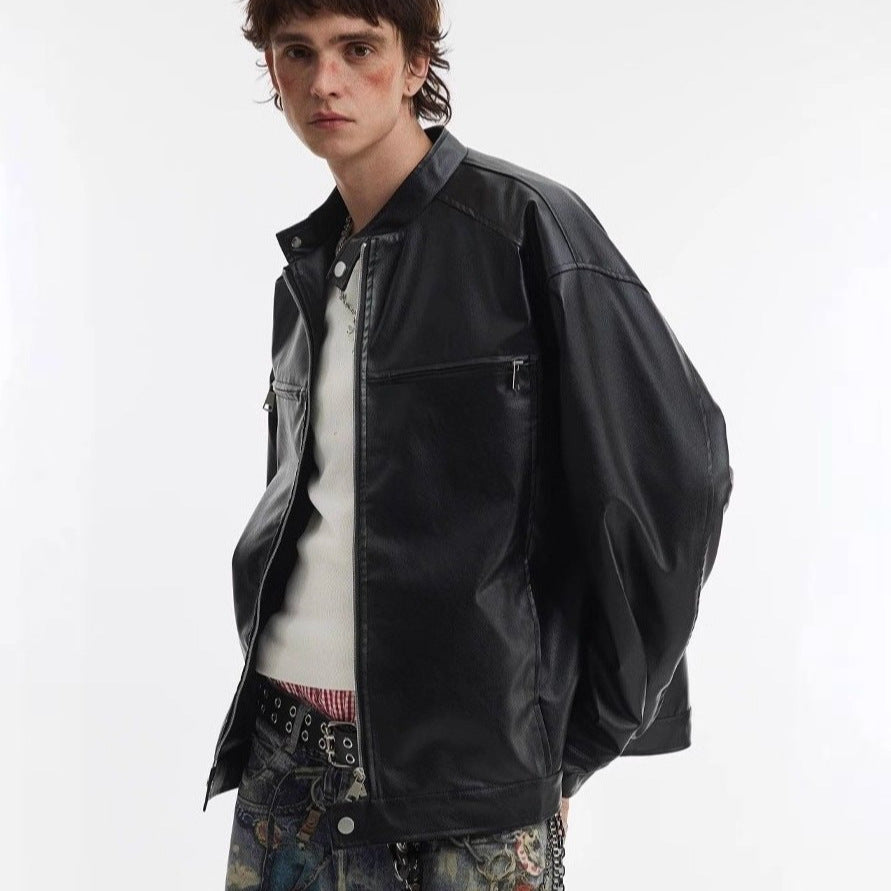 A leather jacket