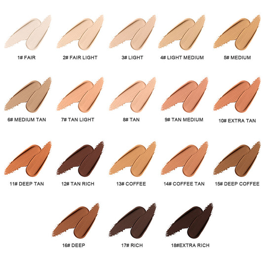 A matte concealer —— Customizable logo MOQ 100 pieces