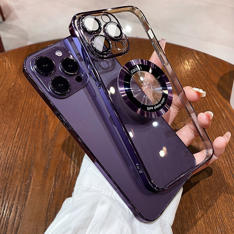 A magnetic phone shell