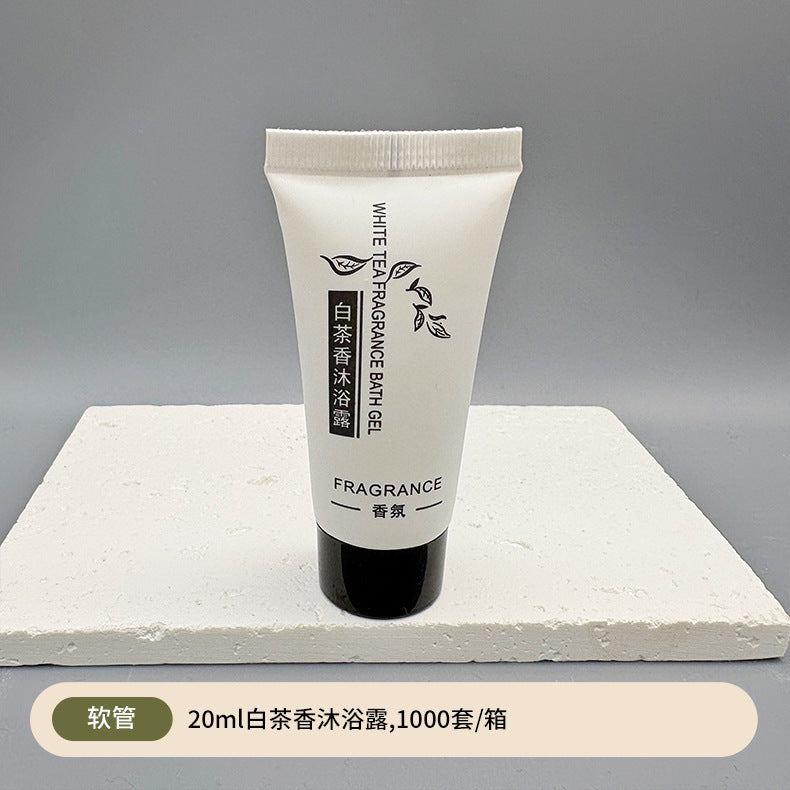 1000 pieces free shipping by sea to Beirut hotel disposable hose shampoo body wash 20ml