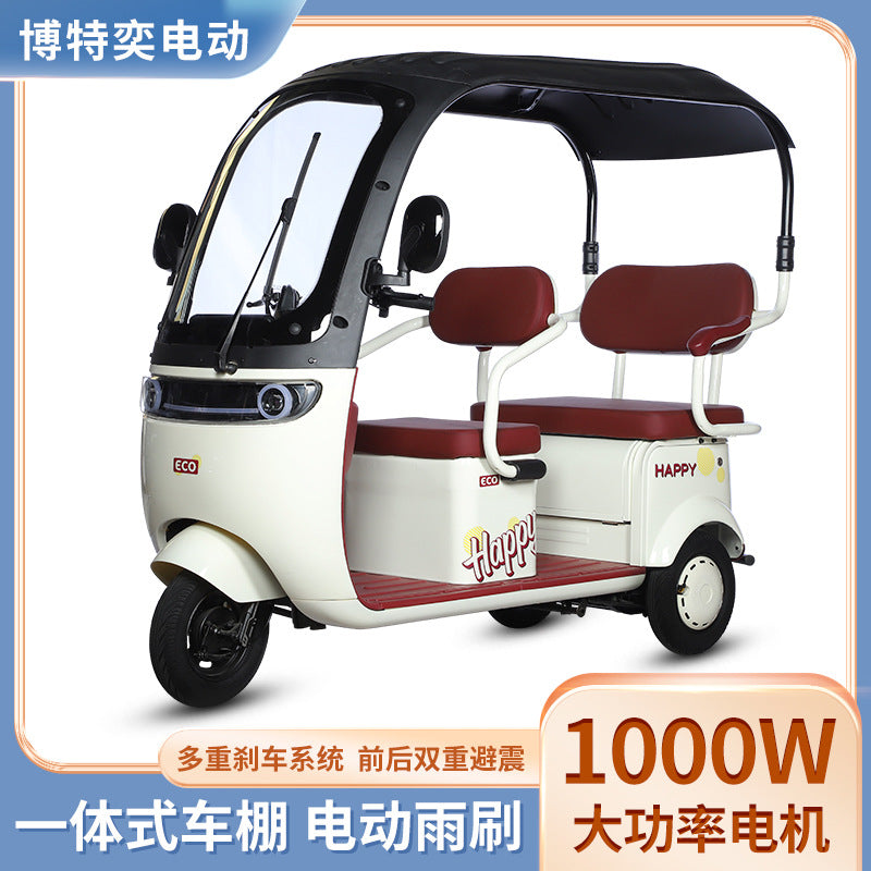 A electric tricycle