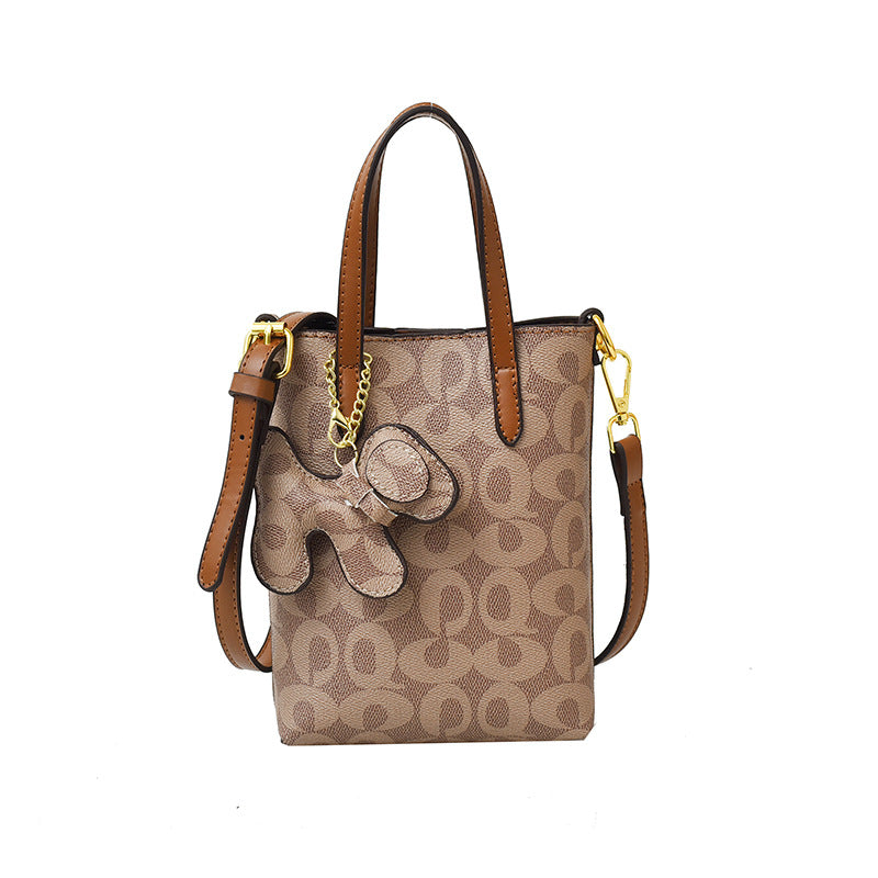 A shoulder messenger bag