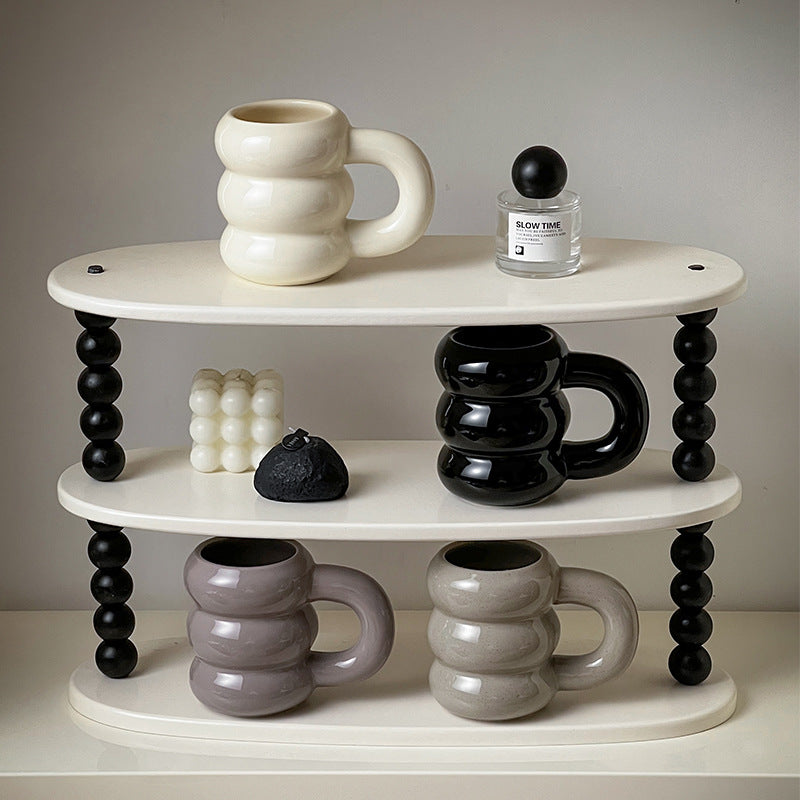 A ceramic mug water cup