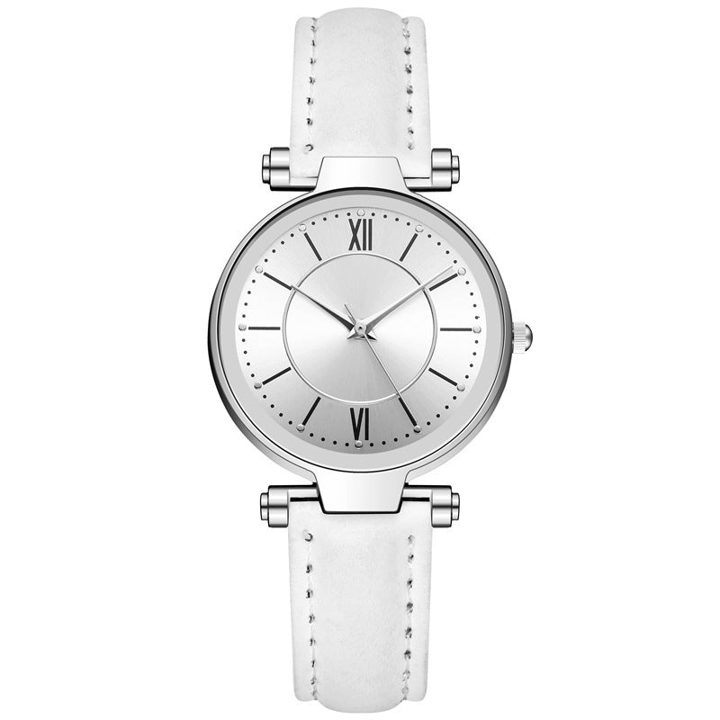 A Amazon wish new belt watch, women colorful face sun pattern quartz watch Women Watches - Mixbatch