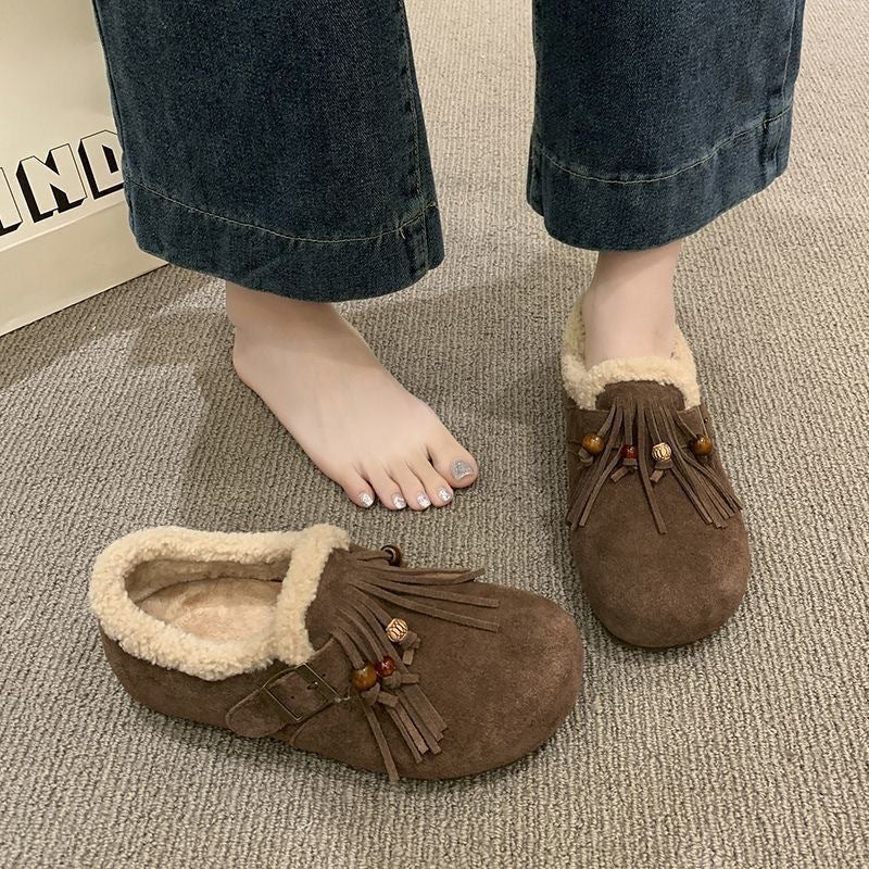 A plush shoe