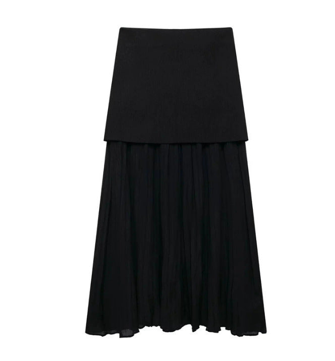 A vest vest skirt set