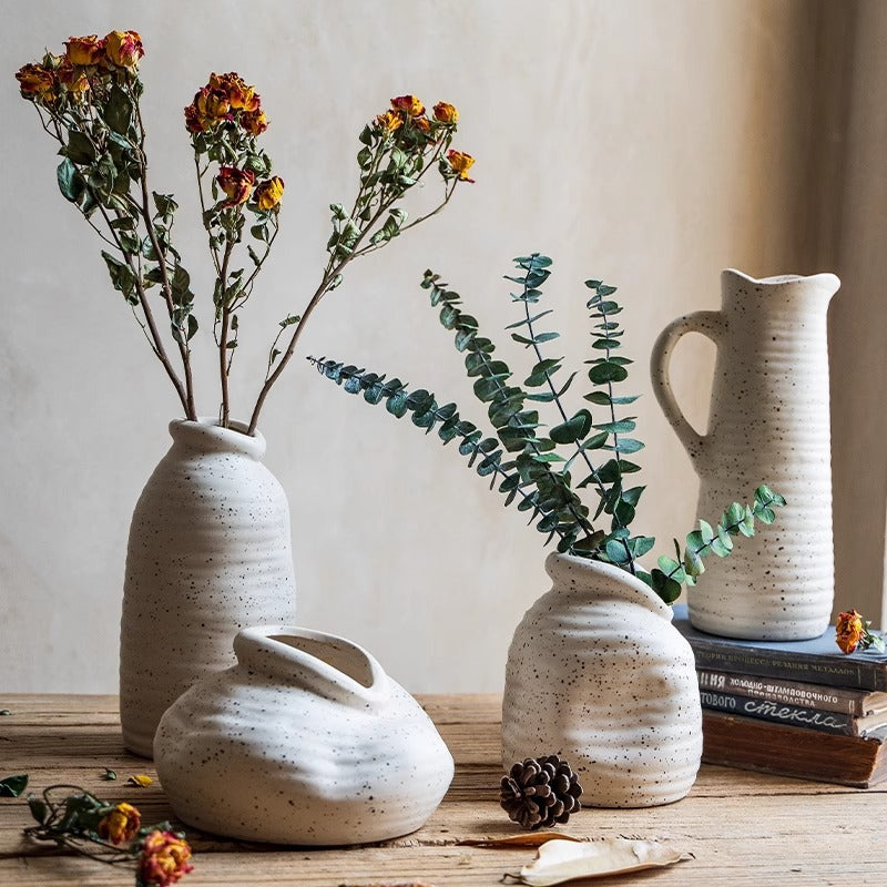A ceramic ornament creative vase