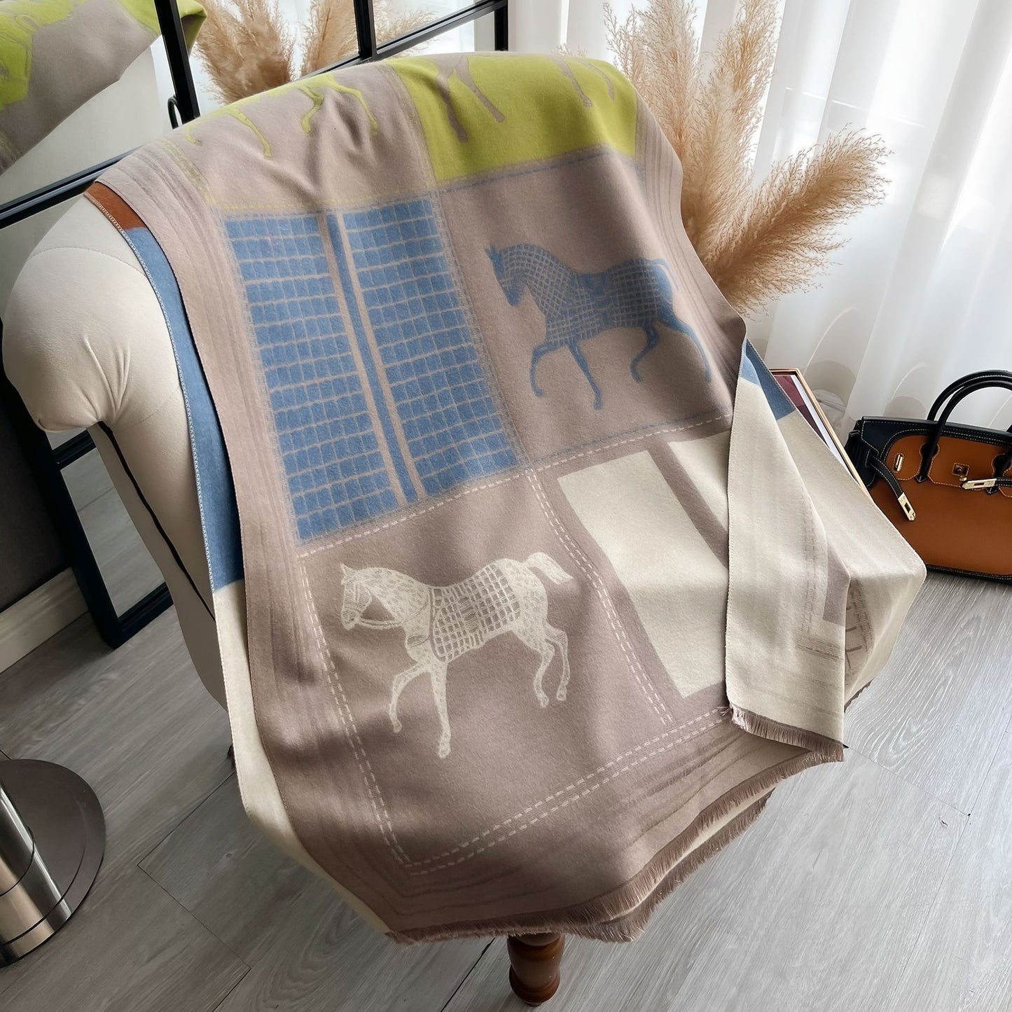 A scarf shawl