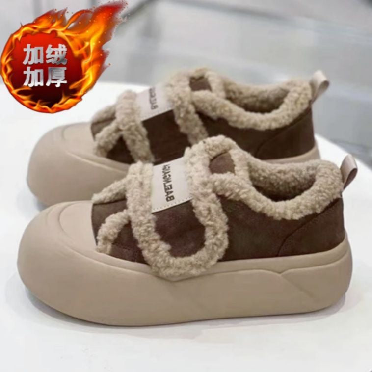A plush shoe