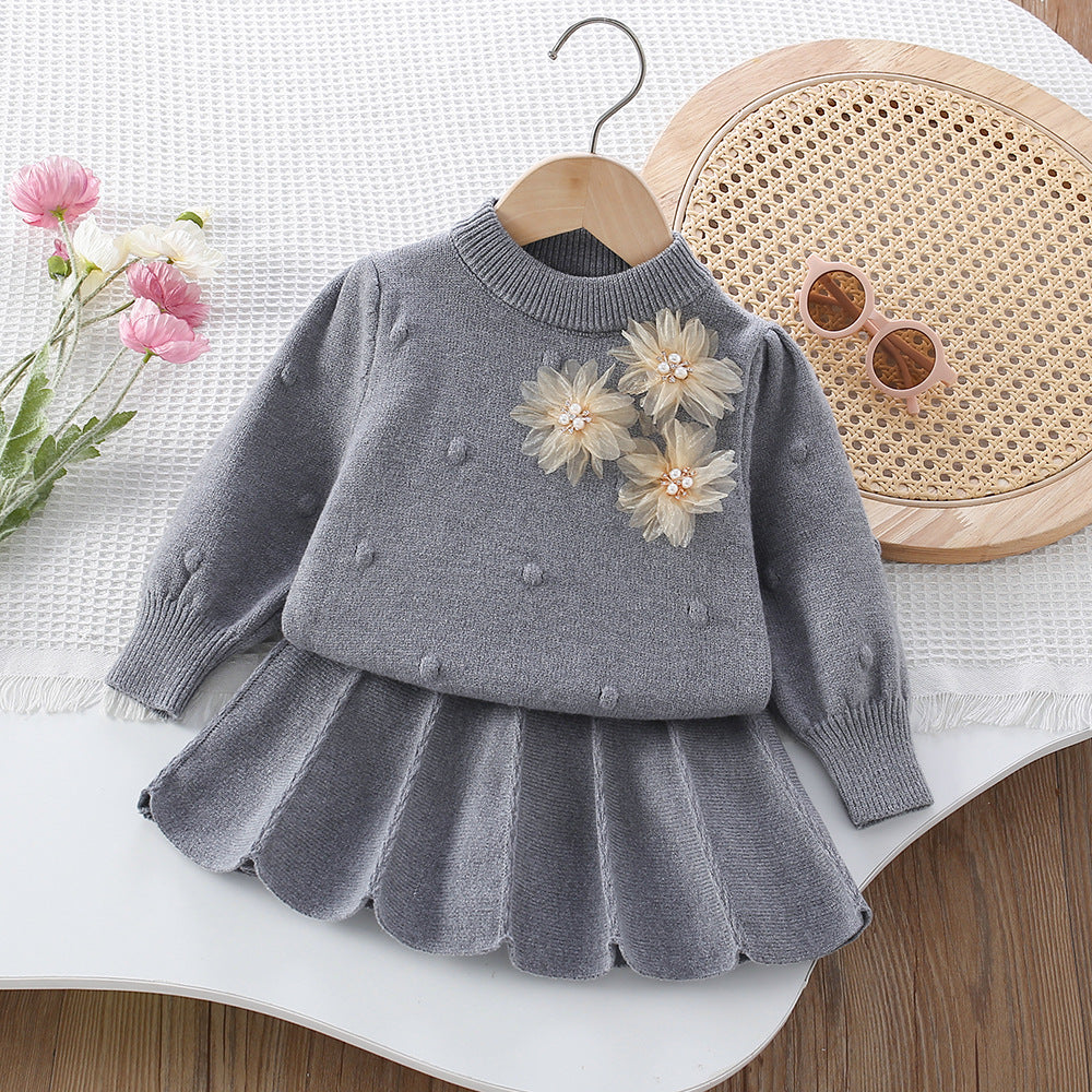 A girls sweater set