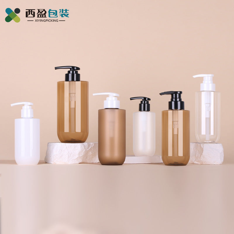 A Plastic Press Dispenser Bottle