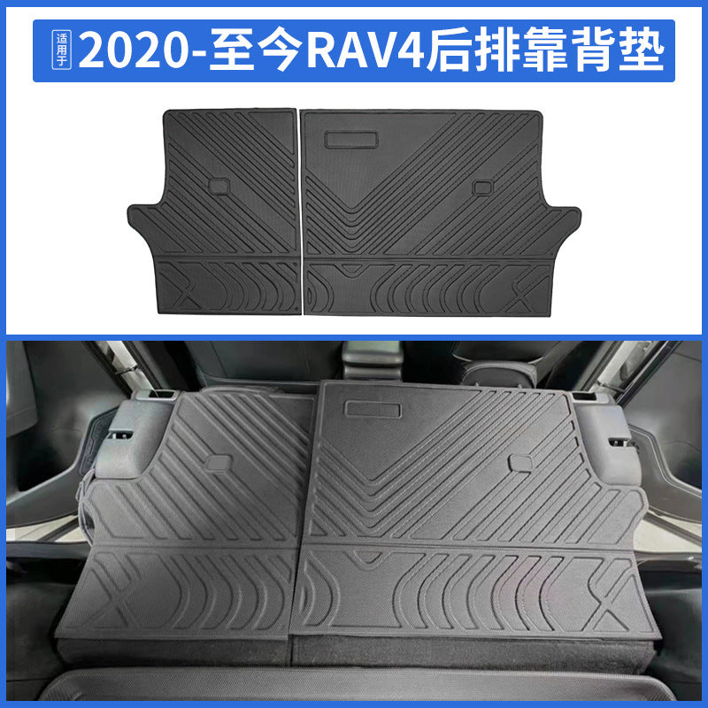 A car trunk floor mat