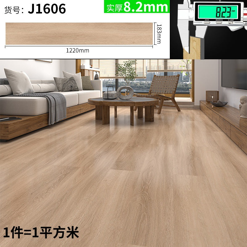 A lock floor SPC stone plastic floor snap-on stone crystal composite wood floor household old ground renovation waterproof fire