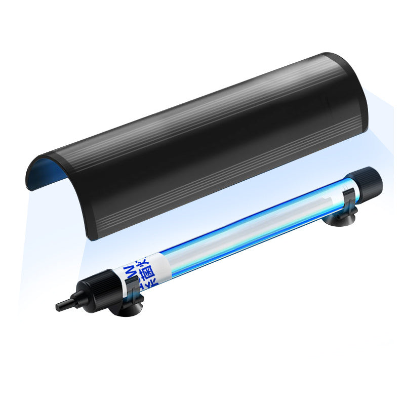 A fish tank uv diving sterilization and sterilization aquarium ultraviolet algae removal disinfection lamp home amphibious timing sterilization lamp