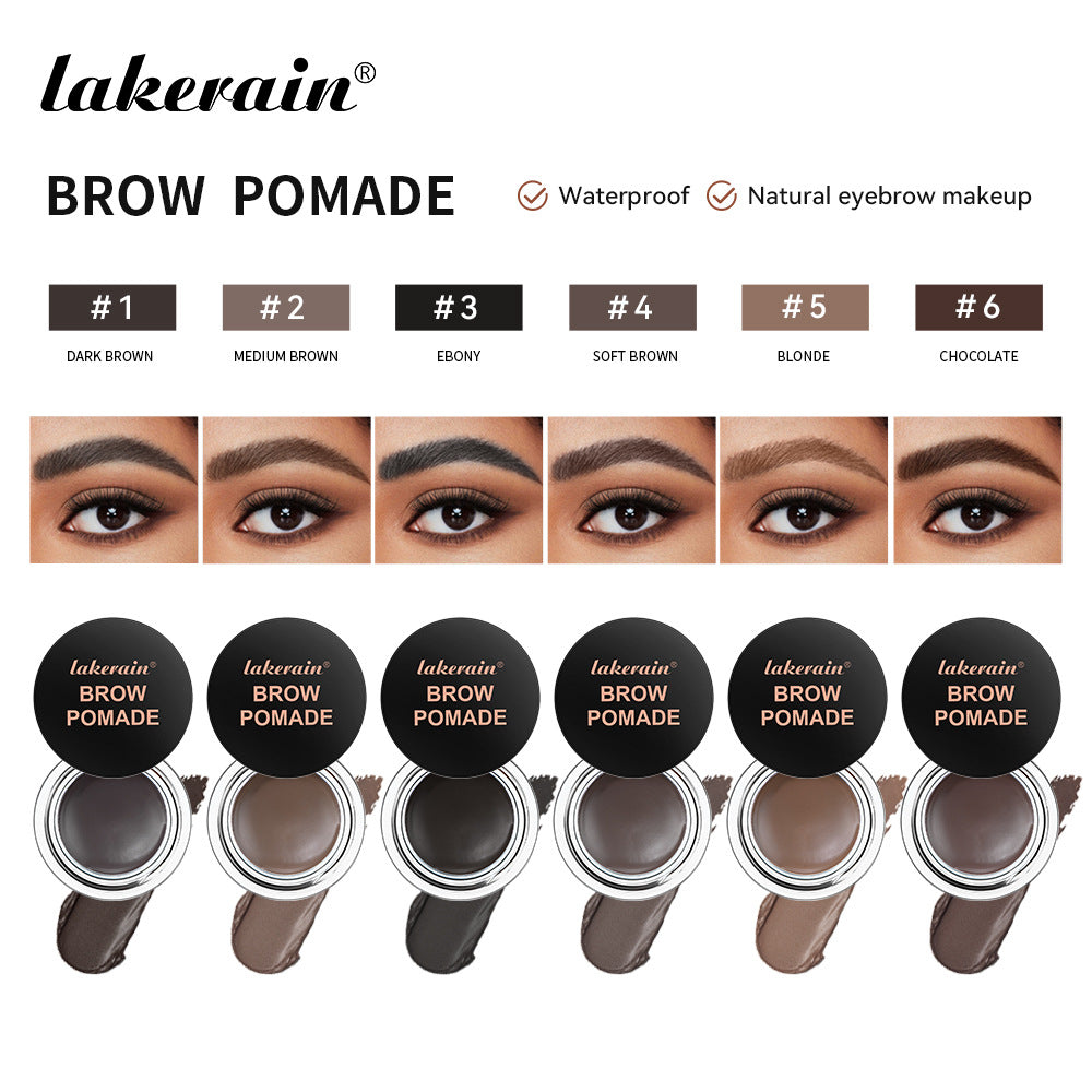 A eyebrow paste eyebrow glue