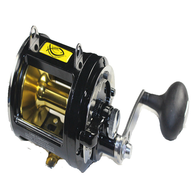 A TR12000 Big Drum 25kg Pisces Drum Wheel Boat Fishing Slate Wheel Tow Fishing Wheel Sea Fishing Wheel Fishing Wheel