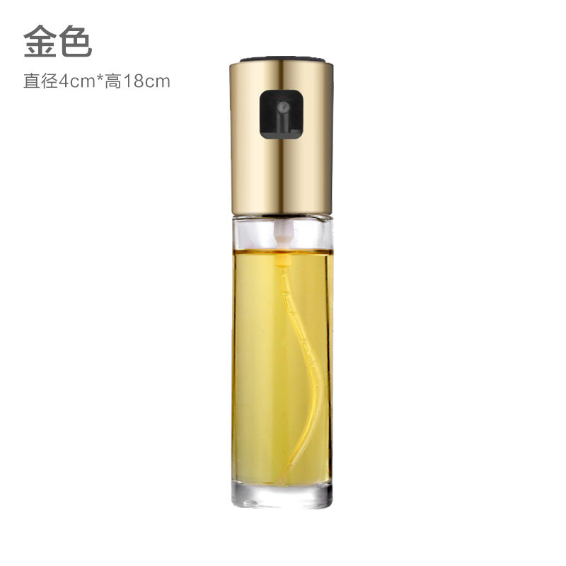 A Kitchen Spray Oil Bottle Press Type Oil Spray