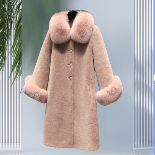 A medium and long coat