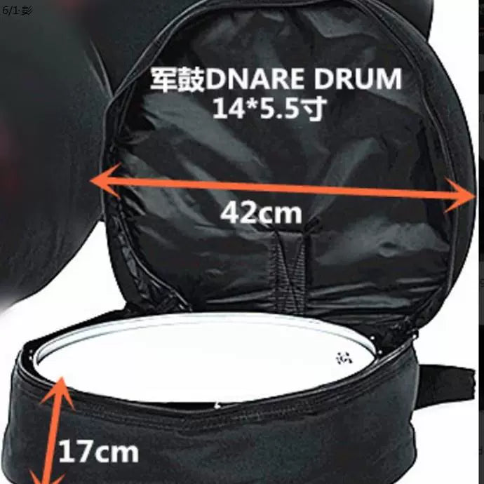 A new drum kit, thickened jazz cover drum bag, ring drum bag, Oxford cloth waterproof army drum bag.