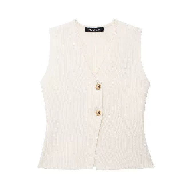 A vest vest skirt set