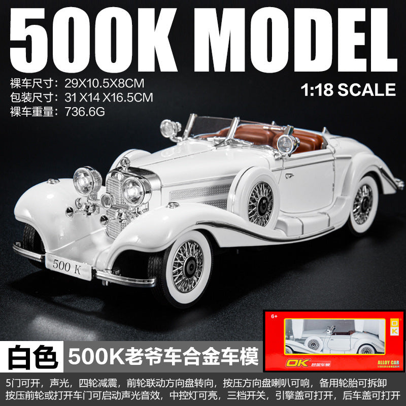 1:18 Alloy Metal Car Model Ornament