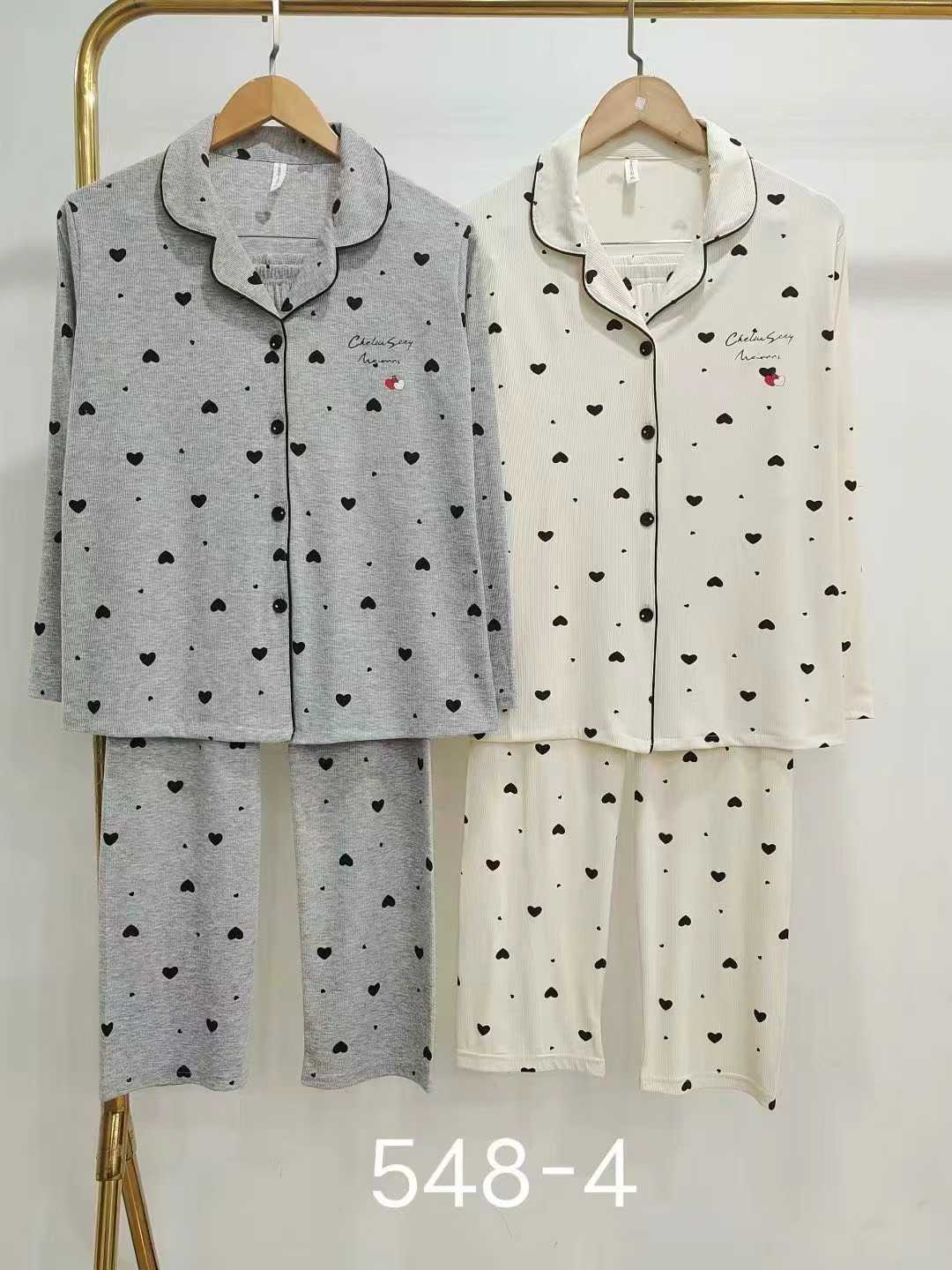 A cotton pajama set
