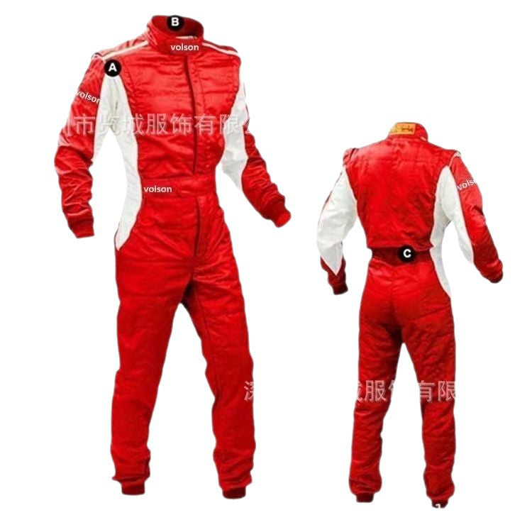 A racing jumpsuit