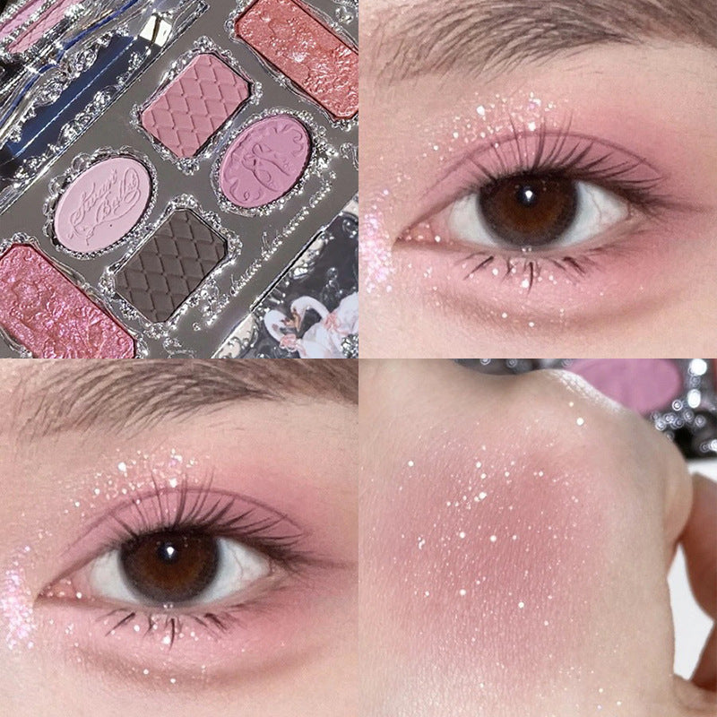A new product, Sweetheart Bear eyeshadow, Swan Cloud Shoulder, strawberry, all series of stores can be self-organized gift boxes.
