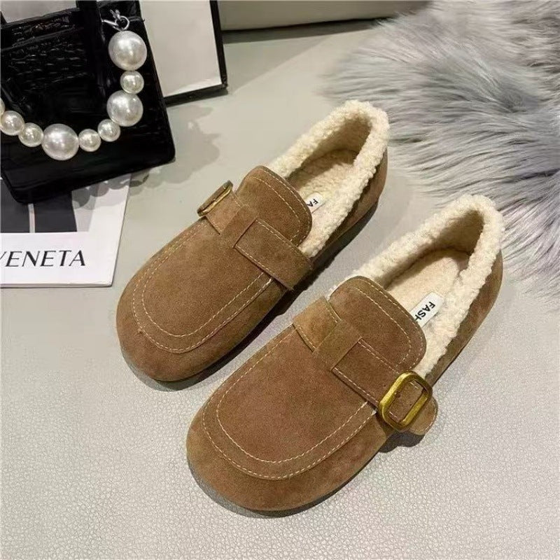 A thermal flat shoe