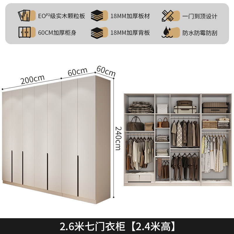 A 18mm granular board wardrobe melamine paint finish