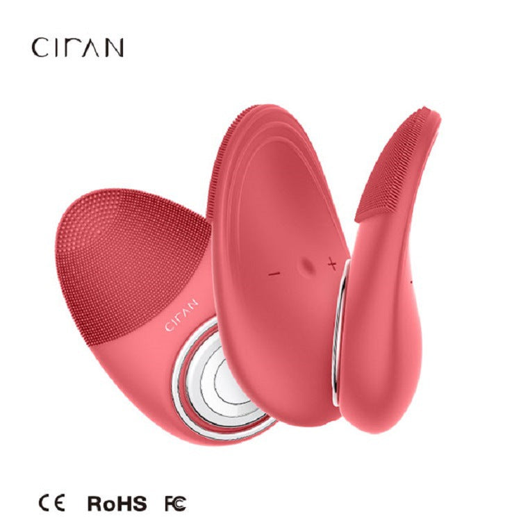 A Rechargeable Silicone Cleanser Beauty Instrument