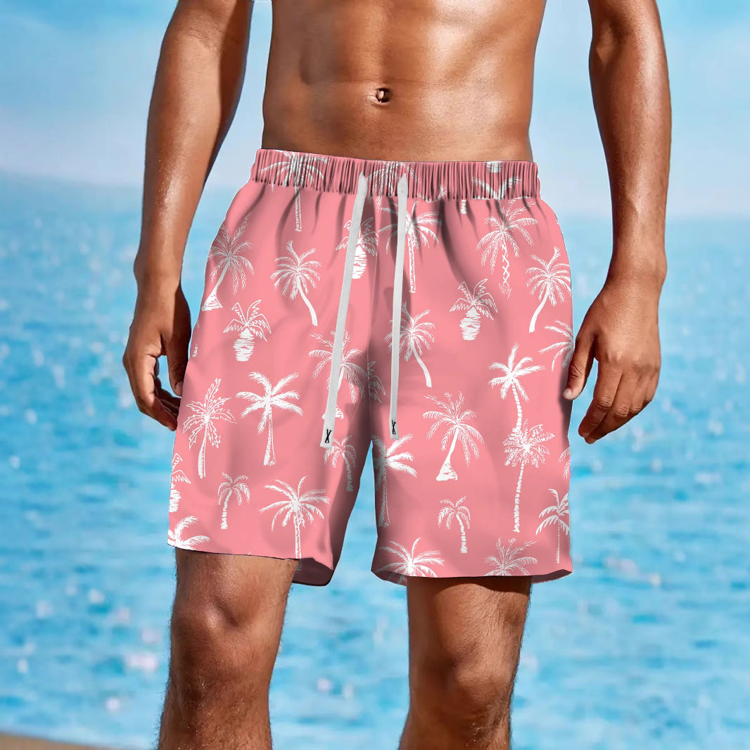 A men's loose beach pants