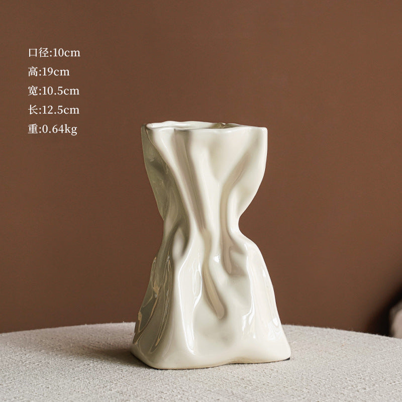 A creative ceramic vase