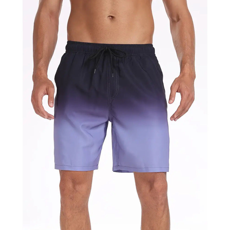 A Summer Men's Double Beach Pants Men's Casual Five-Point Shorts - Mixbatch