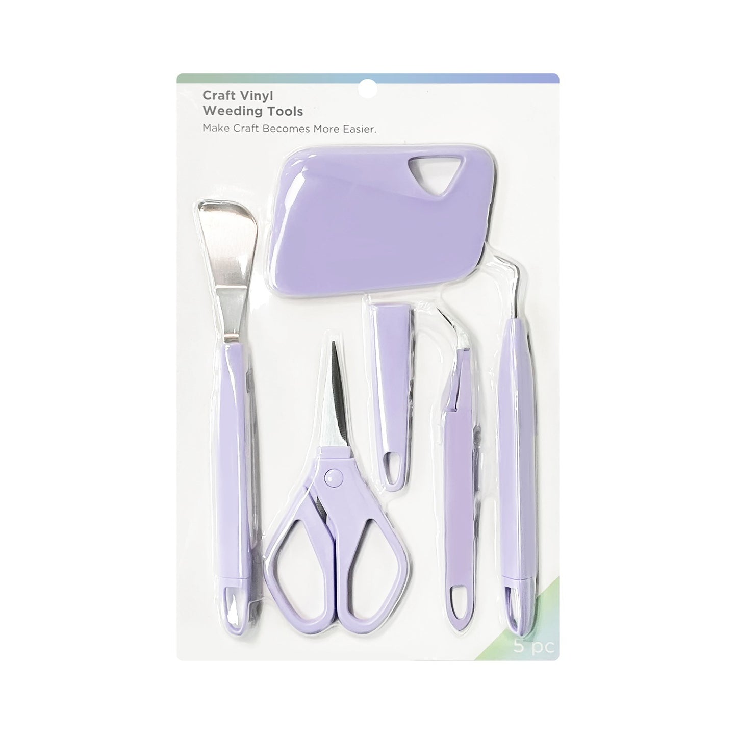 A DIY art relief lettering five-piece set, vinyl weeding tool set