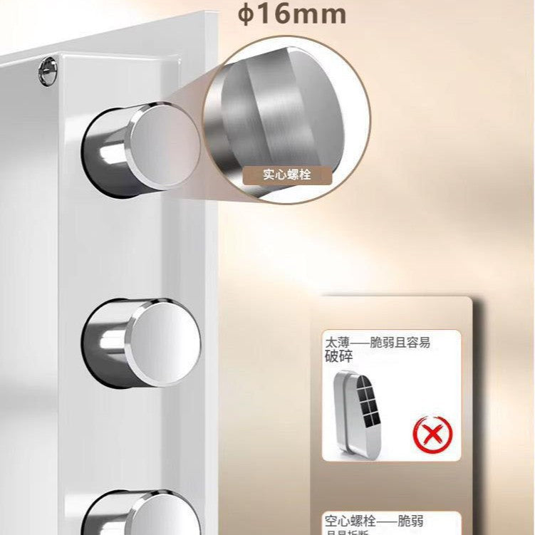A safe box electronic code mechanical key