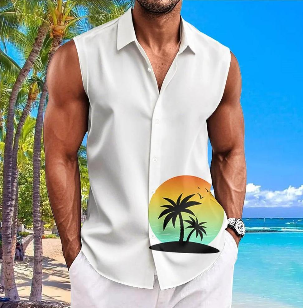 A sleeveless men's shirt