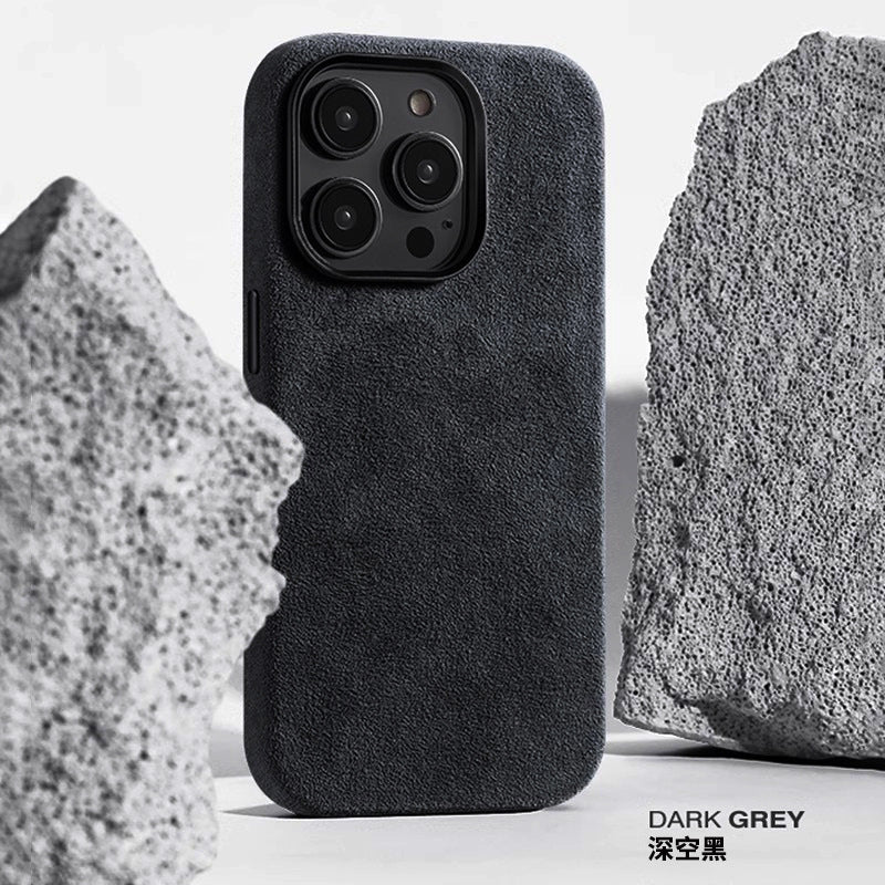 A Applicable to Apple 17promax mobile phone case, high-end flip fur iphone16pro new protective case 15p.