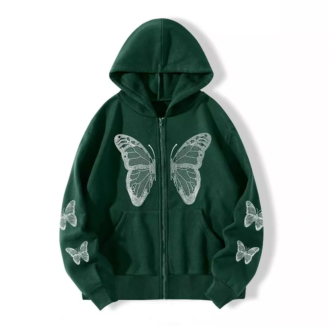 A sweater jacket
