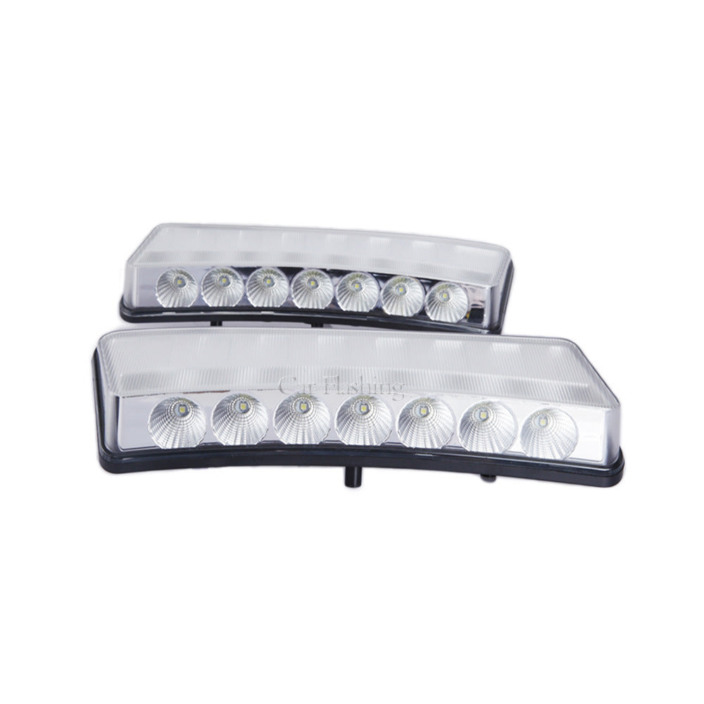 A Suitable for Nissan 03-09 350Z Nissan Z33 Day Running Light LED Daytime Running Light Turn Signal Fog Light