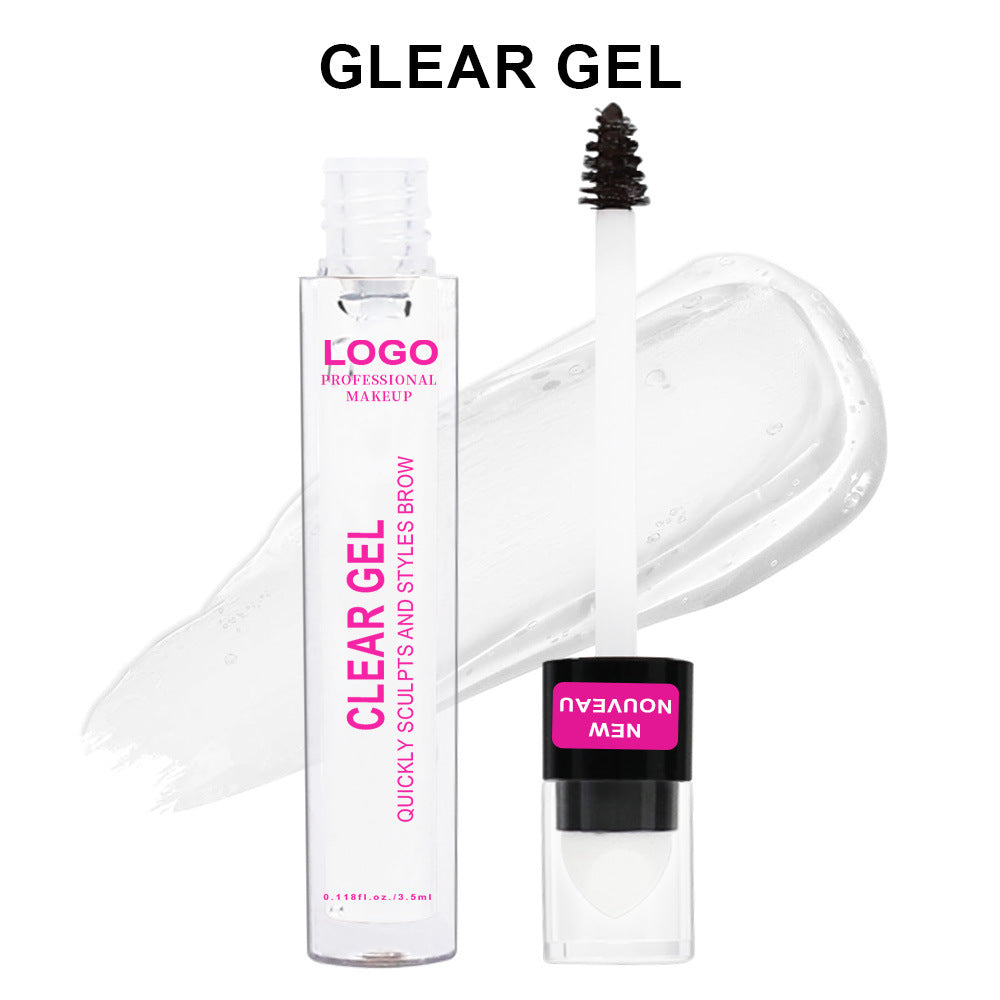 A eyebrow dye cream styling transparent eyebrow glue —— Customizable logo MOQ 100 pieces